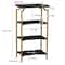 Household Essentials Crown 43" 4-Tier Bookshelf